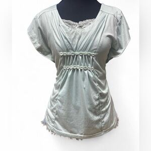 Y2k Vtg Baby Doll With Lace Detail Early 2000s Size Small Grunge Coquette Fairy